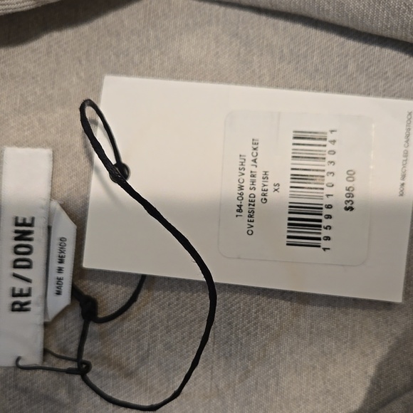 RE/DONE Oversized Shirt Jacket - Picture 8 of 9